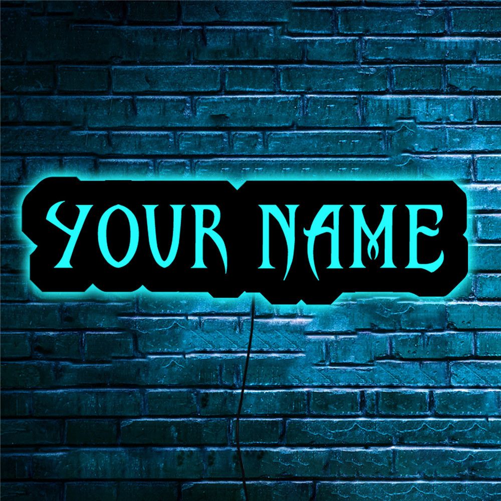 LED Namensdeko