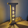 Individuelle LED-Namensleuchte (28 cm)