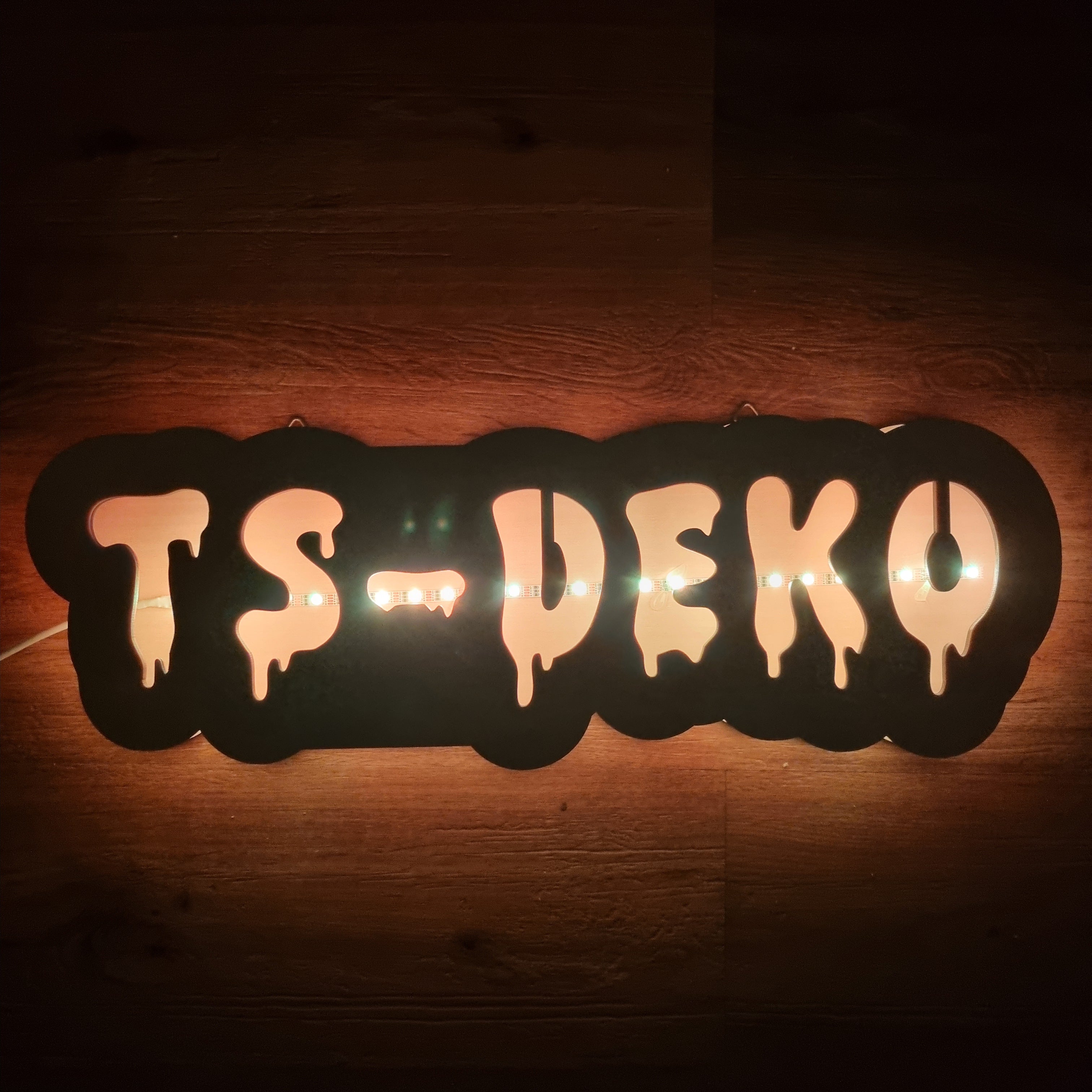 LED Namensdeko