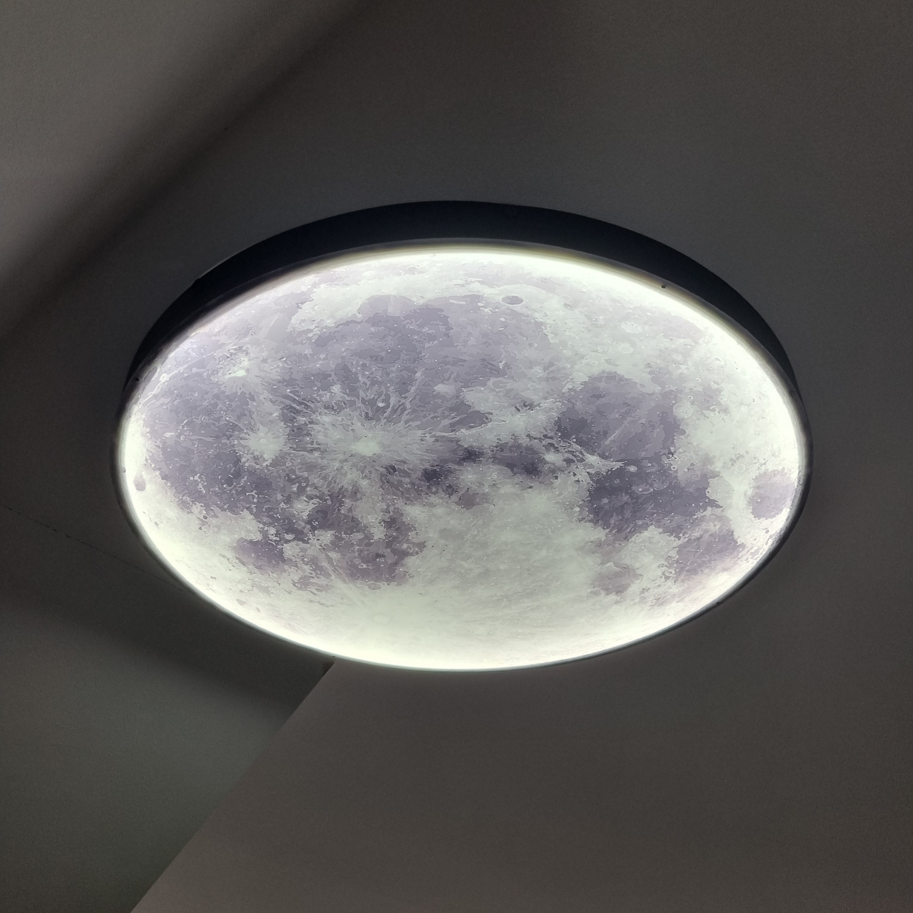 Mond Wandlampe 60/80/100 cm