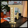 Individuelle LED-Namensleuchte (28 cm)