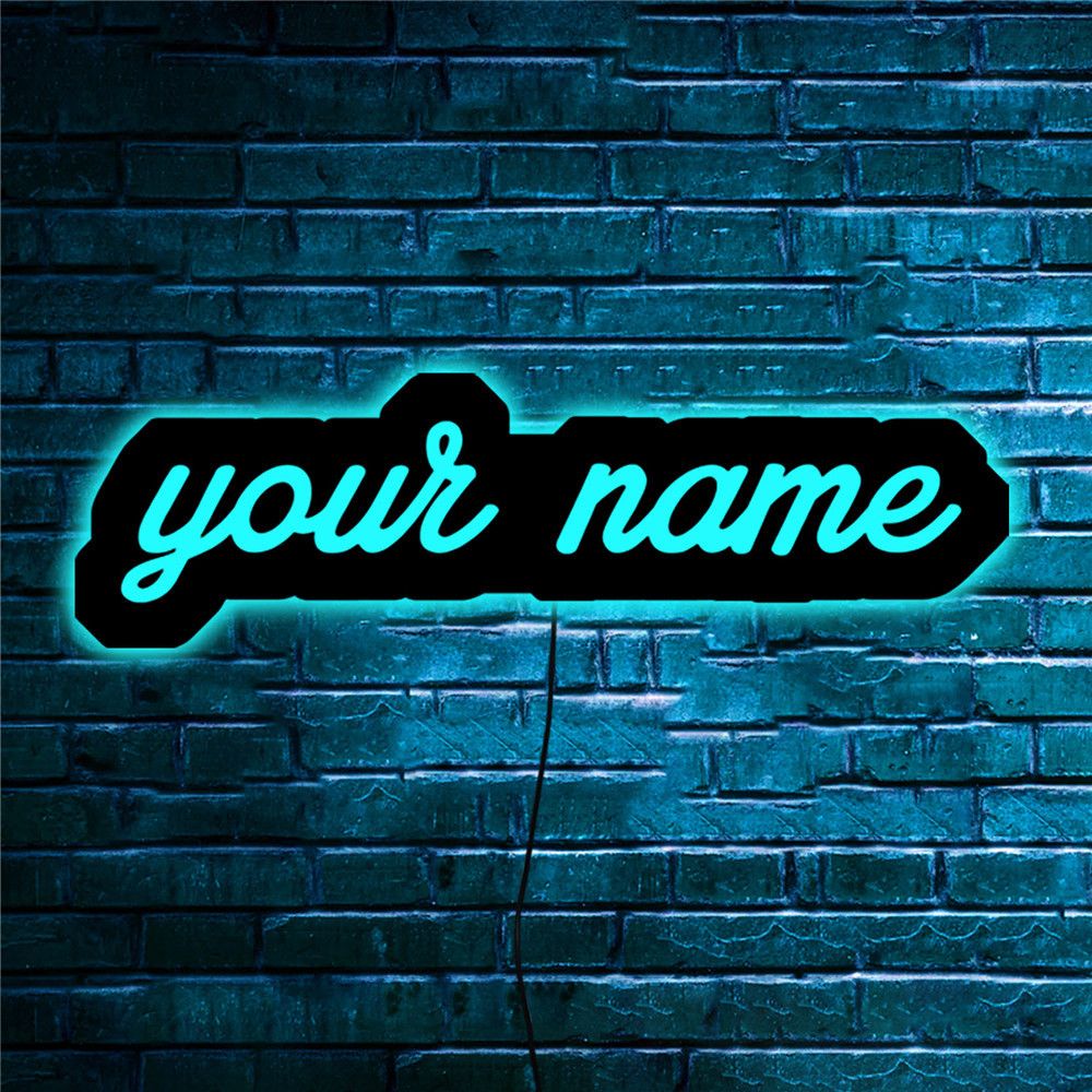 LED Namensdeko
