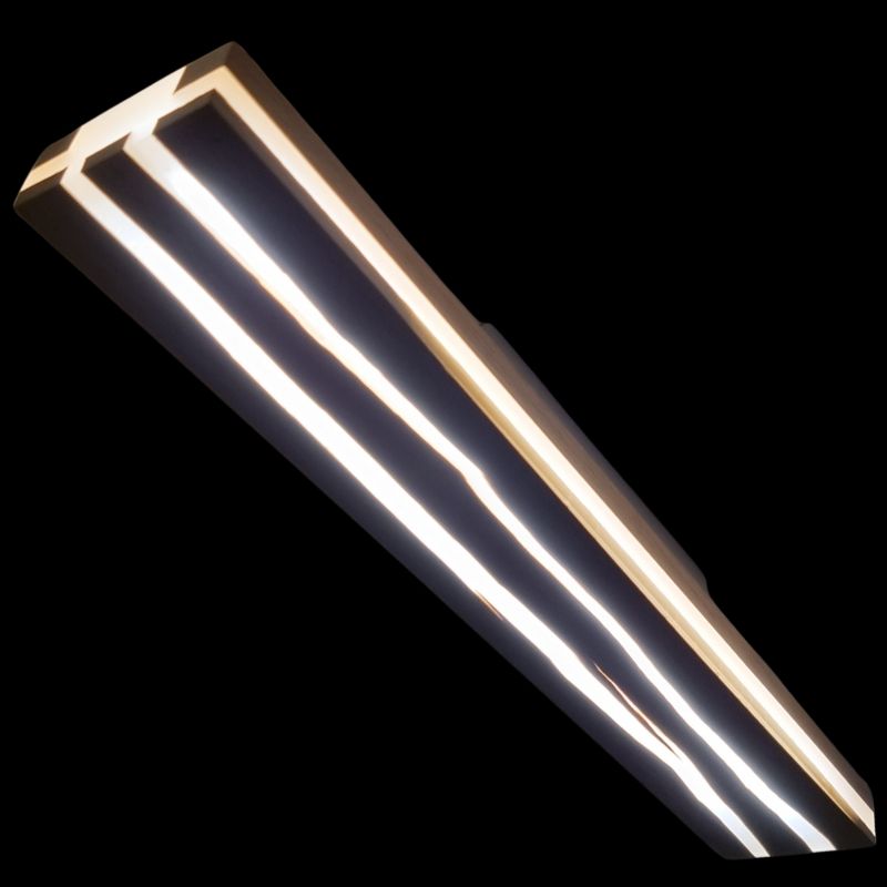 LED-Balken Vollholz 50 cm