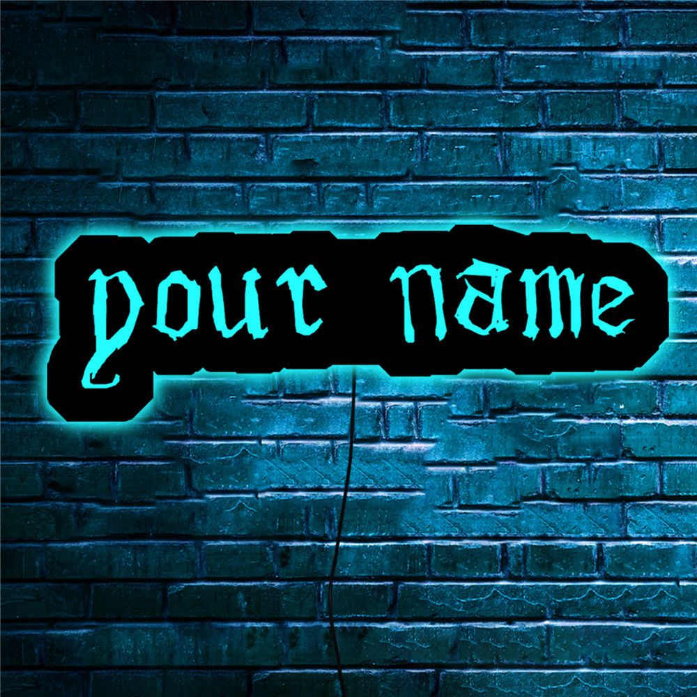 LED Namensdeko