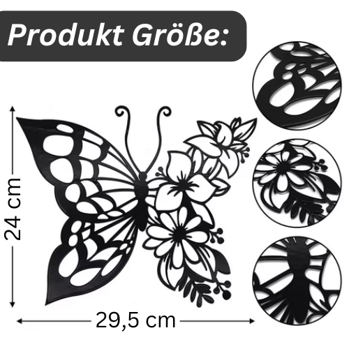 Metall Schmetterling