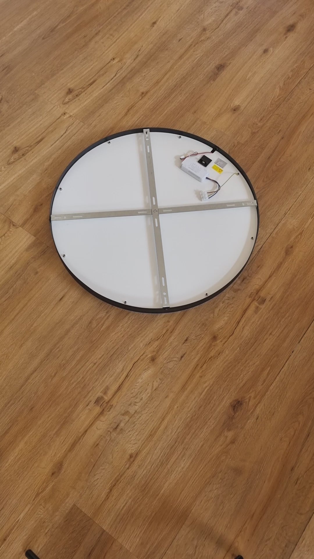 Mond Wandlampe 60/80/100 cm
